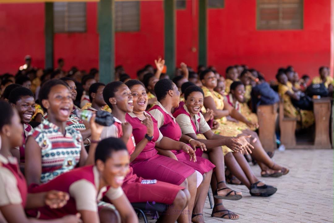 Students engaged at GWF Cape Coast program